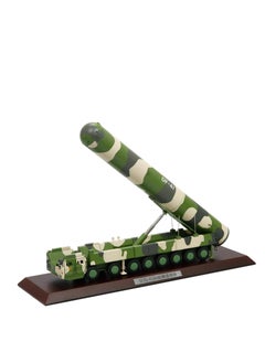 1:72 Dongfeng DF-41 Missile Launch Vehicle Military Model, Realistic Alloy Vehicle, Intercontinental Ballistic Missile System, Must-Have for Military Enthusiasts and Collectors