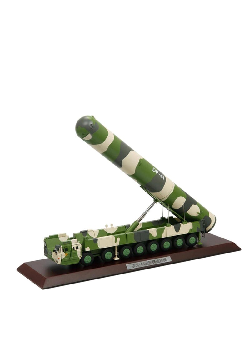 Generic - 1:72 Dongfeng DF-41 Missile Launch Vehicle Military Model, Realistic Alloy Vehicle, Intercontinental Ballistic Missile System, Must-Have for Military Enthusiasts and Collectors - Image 1