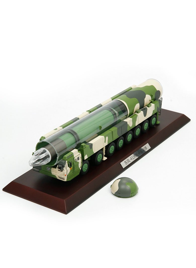 Generic - 1:72 Dongfeng DF-41 Missile Launch Vehicle Military Model, Realistic Alloy Vehicle, Intercontinental Ballistic Missile System, Must-Have for Military Enthusiasts and Collectors - Image 1