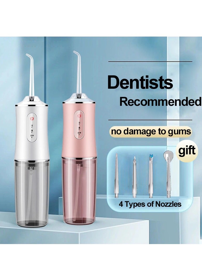 Water Flosser Cordless, DIY Healthy Water Pick Tooth Cleaner Large Capacity for Prevent Tooth Decay for Bleeding Gums for Tooth Hypersensitivity