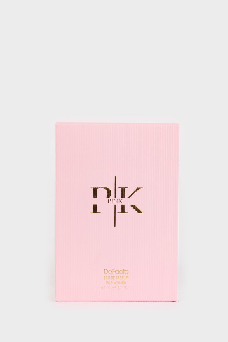 DeFacto Pink Woman Man DeFacto Pink Aromatic 50 ml Perfume Casual - Image 2