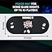 Feltectors Poker Table Mat 72 x 30 Inches Poker Table Top with Storage Bag Portable Rubber Backed Fits Up to 10 Players for Casino Games Black - Image 4