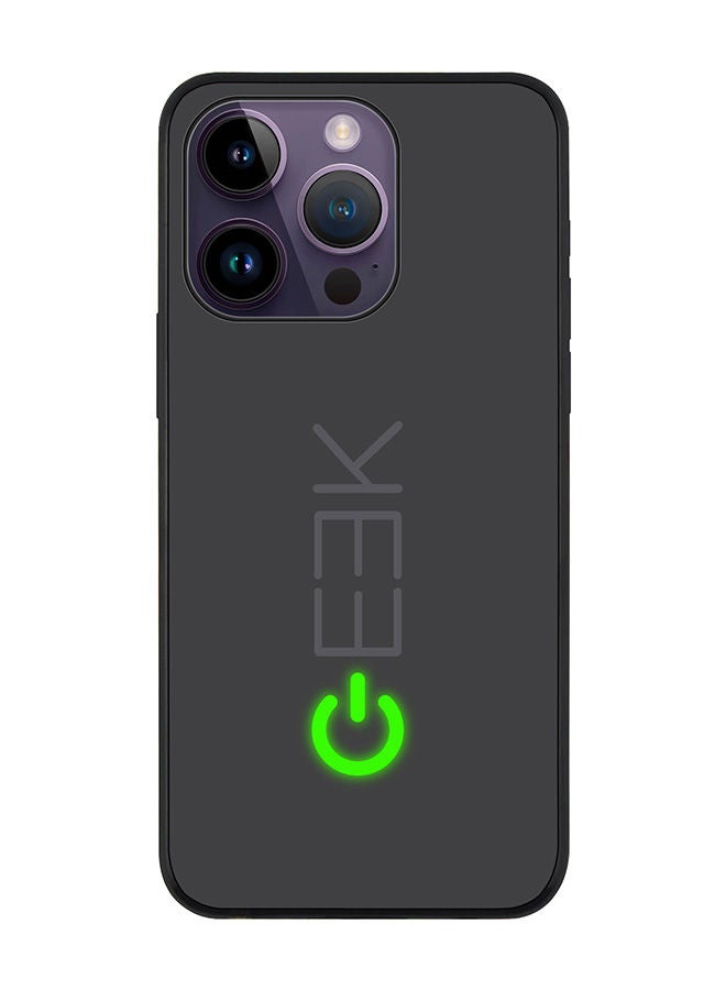 Stylizedd Rugged Black edge case for Apple iPhone 14 Pro Slim fit Soft Case Flexible Rubber Edges Anti Drop TPU Gel Thin Cover - Geek ON - Image 1