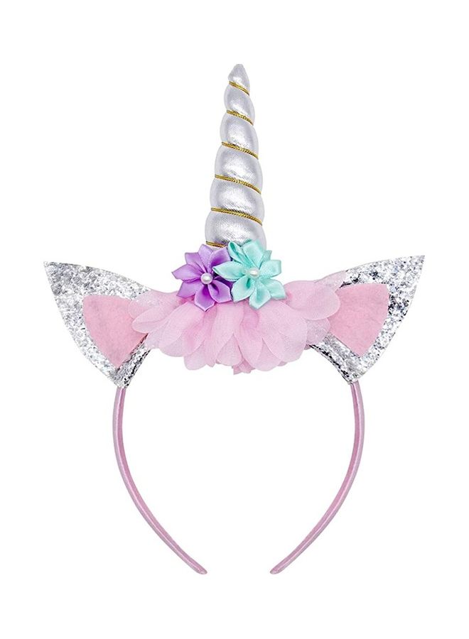 NIBEMINENT Princess Cosplay Costume With Unicorn Headband 130cm - Image 4