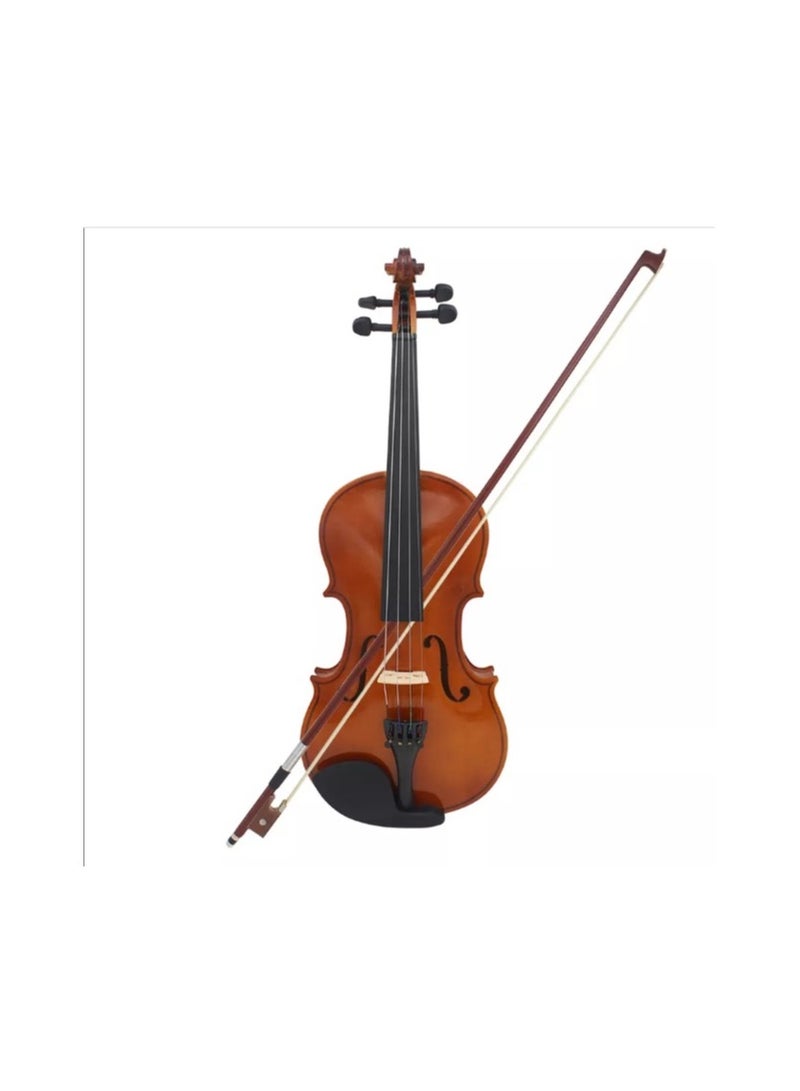 Megarya Student Acoustic Violin 4/4 Size With Case, Bow, Rosin And Violin Stand - Image 4