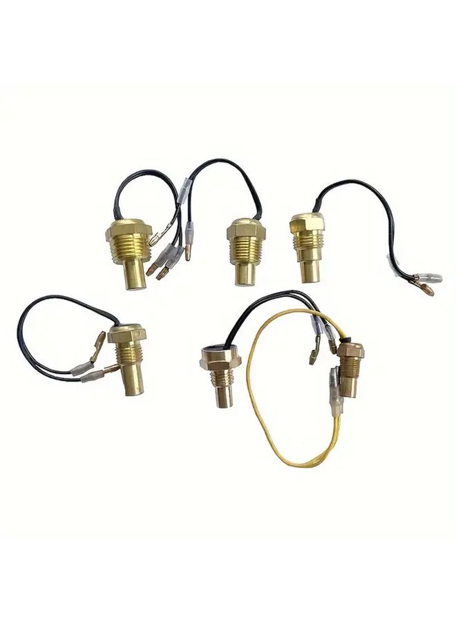 1pc Digital Water Temperature Sensor Head 17mm Car Truck Electronic Thermometer Metal Material Universal Fit Vehicle Interior Accessory - Image 1