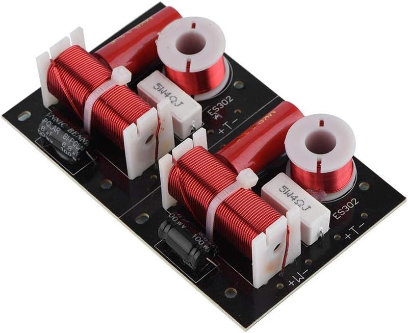 Shopping Spree Speaker Frequency Divider, 2Pcs Speaker Frequency Divider 2 Way 2 Unit Hi-Fi Sound Filter o Module Board - Image 5