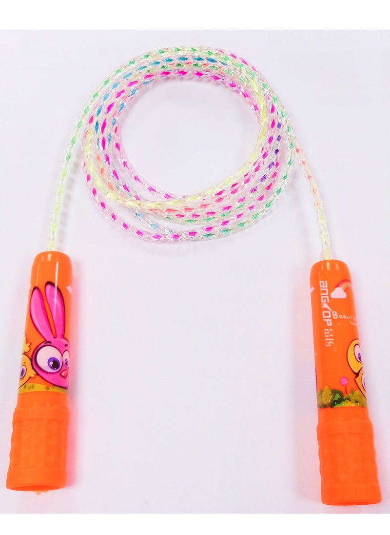 AngTop - AT0815 Adjustable Jump Rope For Kids - Orange - Image 1