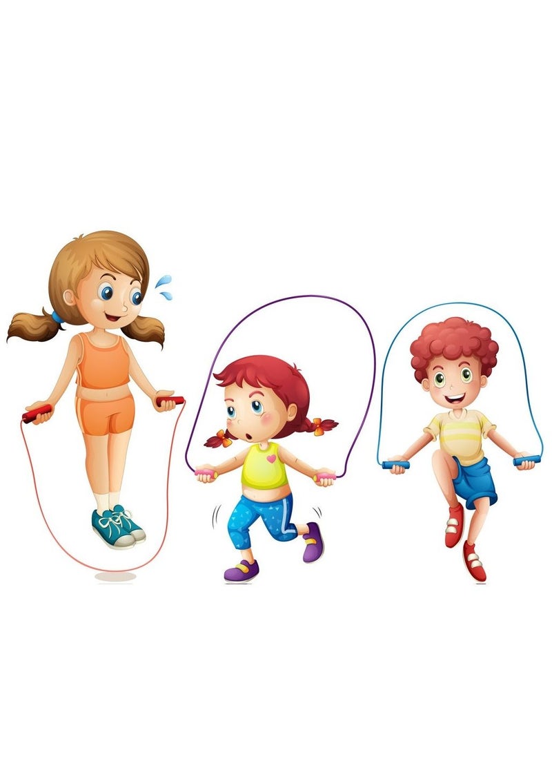 AngTop - AT0815 Adjustable Jump Rope For Kids - Orange - Image 1