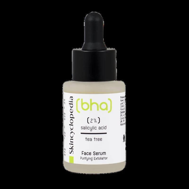 Skincyclopedia سيروم الوجه من سكينسيكلوبيديا بحمض الساليسيليك % وزيت شجرة الشاي  مل