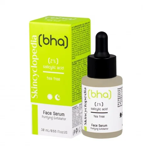 Skincyclopedia سيروم الوجه من سكينسيكلوبيديا بحمض الساليسيليك % وزيت شجرة الشاي  مل