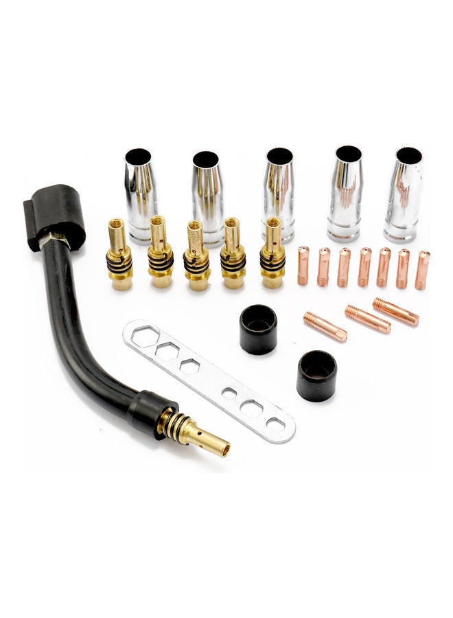 NIBEMINENT 24-Piece 1.2mm Welding Torch Fitting Set Multicolour - Image 2