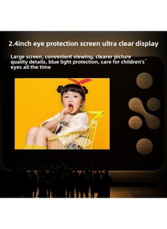 Generic Polonoid Children's Camera Can Take Pictures Can Be Printed Video Digital Color Photo Toy Little Girl Birthday Gift-Body Color:Bare Metal  - Image 3