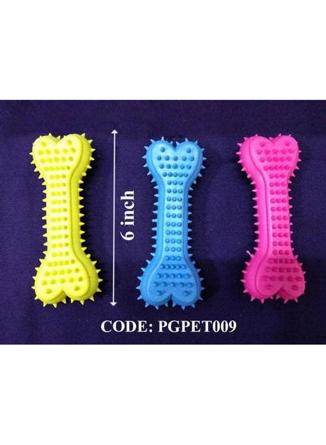 لعبة مضغ وإحضار غير سامة وقوية ومتينة للغاية للكلاب والجراء والسلالات - عبوة من قطعة واحدة - Image 2