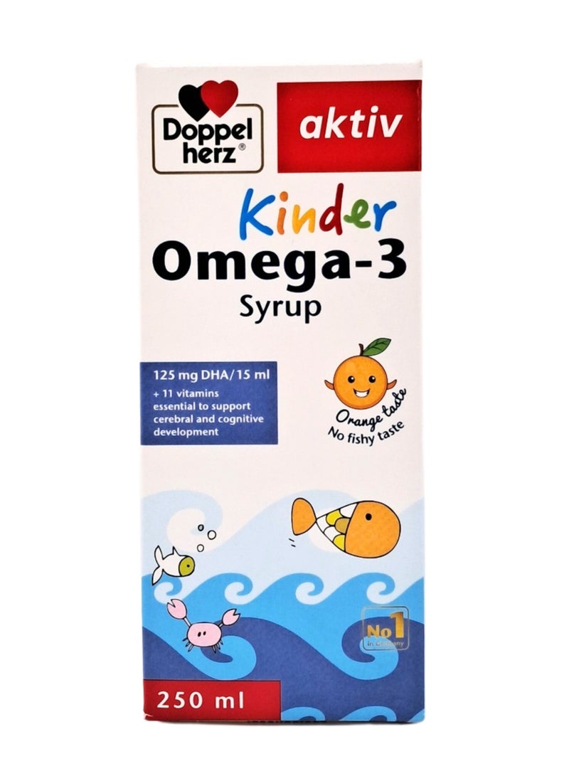 Doppelherz Kinder Omega-3 Syrup 250 Ml