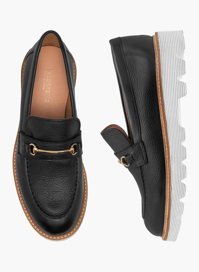 سيليست لوفرز نسائي بلمسة معدنية - Image 3