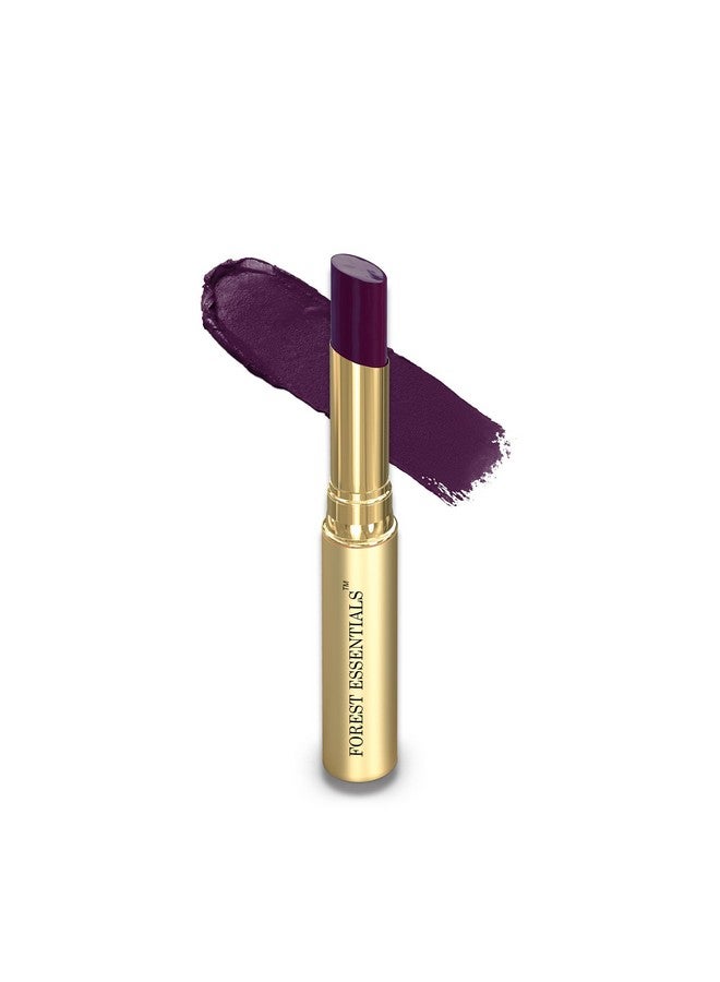 Forest Essentials Tinted Lip Serum Madhu Rasa Jamun Natural Moisturizing Lip Tint For Women Light Purple Tint 2.2G - Image 1