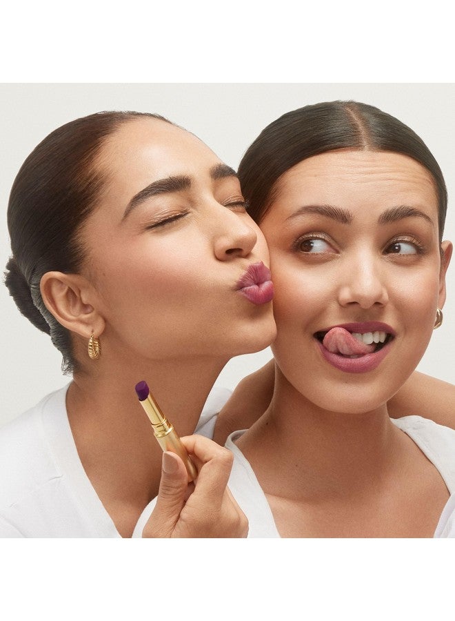 Forest Essentials Tinted Lip Serum Madhu Rasa Jamun Natural Moisturizing Lip Tint For Women Light Purple Tint 2.2G - Image 5