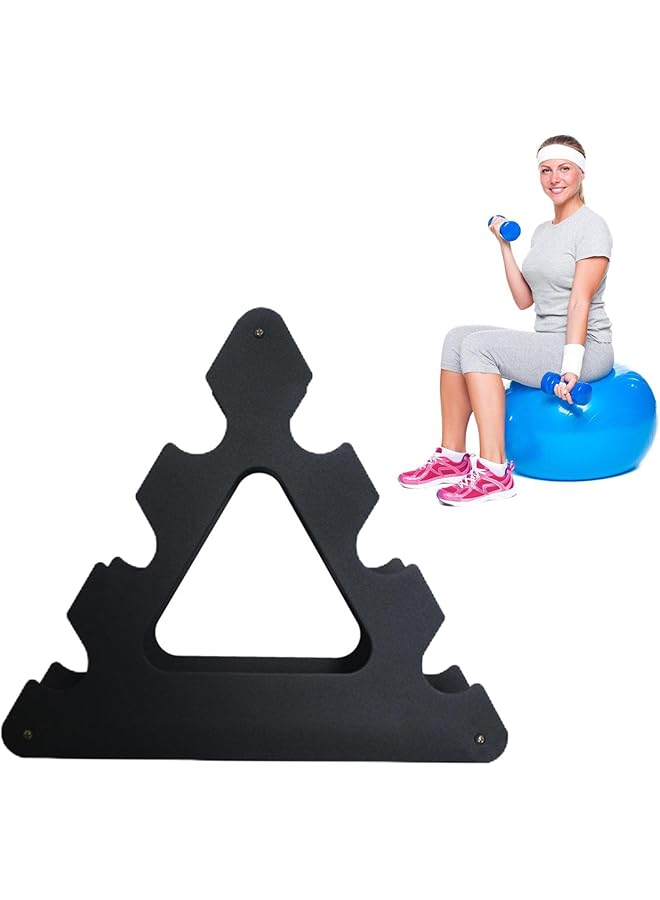 Oasisgalore Portable Dumbbell Stand Heavy Duty A Frame Dumbbell Storage Rack Dumbbell Stand & Weight Racks for Home Gym Dumbbell Storage - Image 5