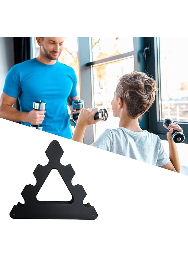 Oasisgalore Portable Dumbbell Stand Heavy Duty A Frame Dumbbell Storage Rack Dumbbell Stand & Weight Racks for Home Gym Dumbbell Storage - Image 4