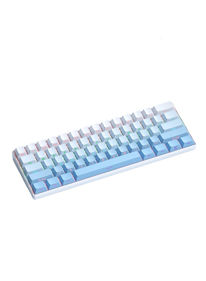 KUYING New E-Sports Wired Backlit Mechanical Portable Small Keyboard 
