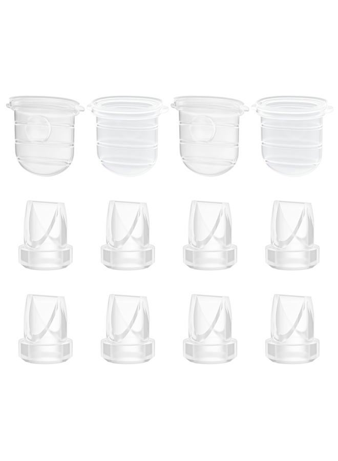 TOVVILD 12PCS M6 Duckbill Valves & Silicone Diaphragm Compatible with Momcozy Mobile Style, Not Original M6 Replacement Parts - Image 1