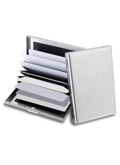 T NEWFUN Metal credit card holder 10 cards  - Image 1