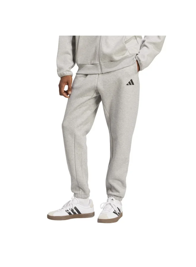 adidas بنطلون رجالي رمادي غير رياضي