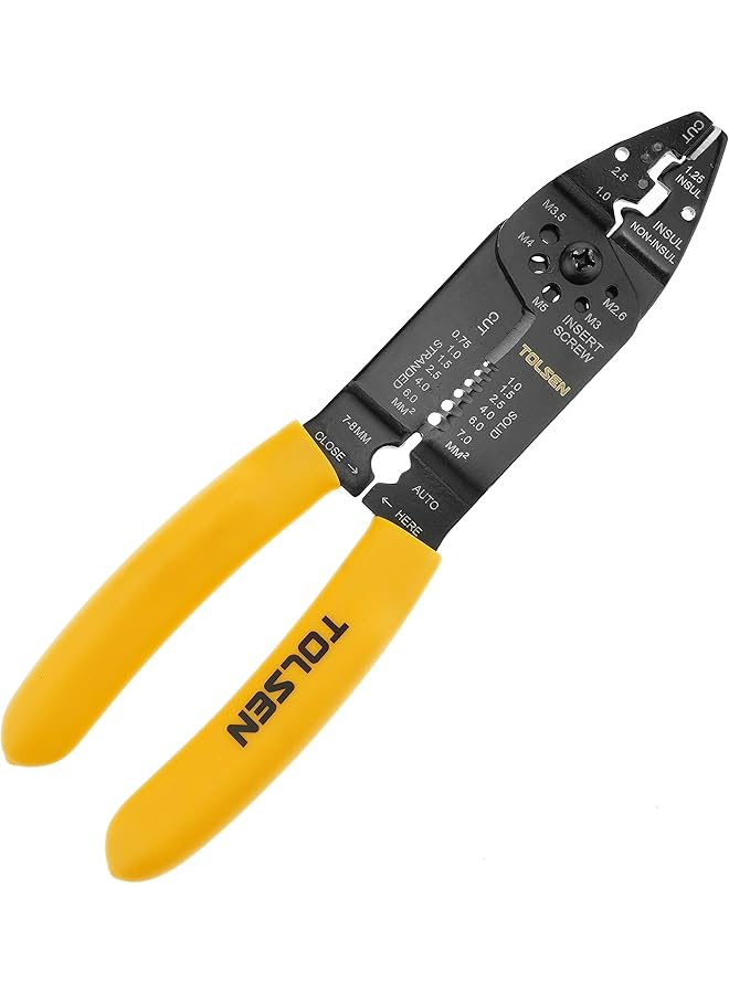TOLSEN Cm94 Vces Short And Peel Electric Wire Stripper Tool 215 Mm Cm94  - Image 1
