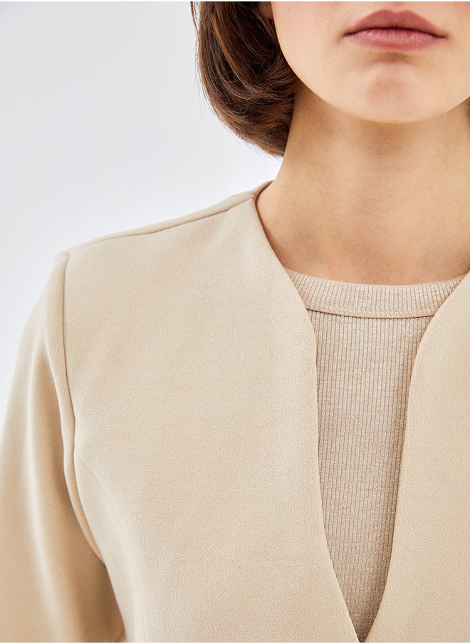 LC WAIKIKI Button-Down Straight Long Sleeve Women's Jacket  - Image 3