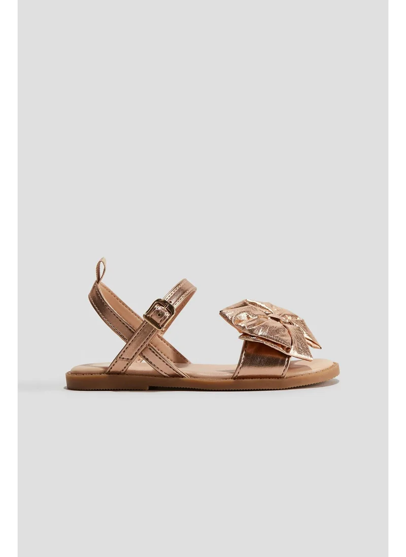 H&M Metallic-shimmering sandals