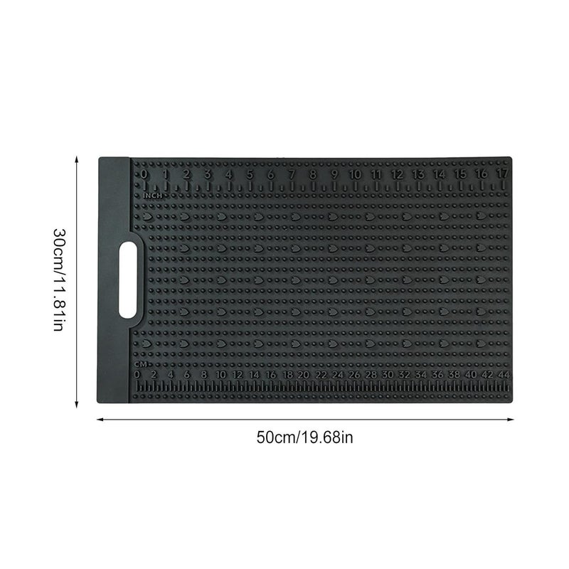 Non Slip Fish Filleting Mat | Filleting Pad with Measuring Scale - Kitchen Drainer Mat | Fisherman Chefs Chefs Barbecue Camping Kitchen Shore Surfing - Image 5
