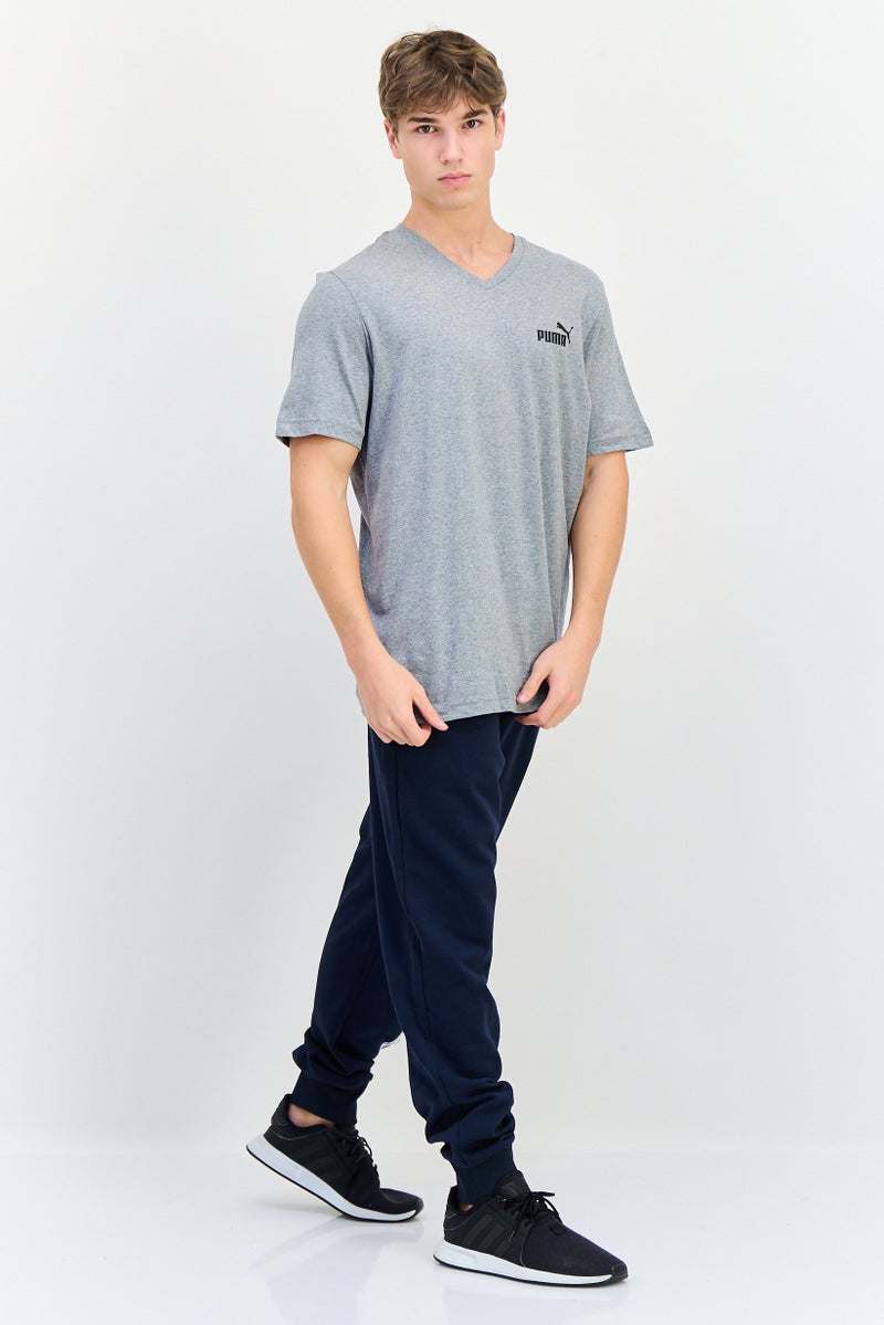 PUMA Men Sportswear Fit Short Sleeve Outdoor T-Shirt, Grey - Image 4