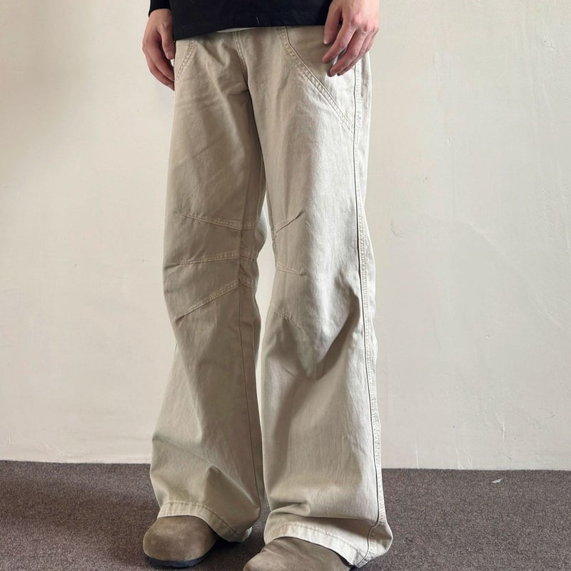 Unisex Classic Denim Jeans Loose Fit Daily Outdoor Wear - Image 3