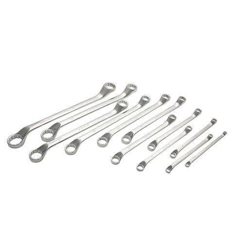 AGRICO TATA AGRICO Spanner Set | Pack of 8 | Chrome Finish, Drop Forged Steel, Durable Hand Tool Kit for Home, Garage & Professional Use (Silver) - Image 1