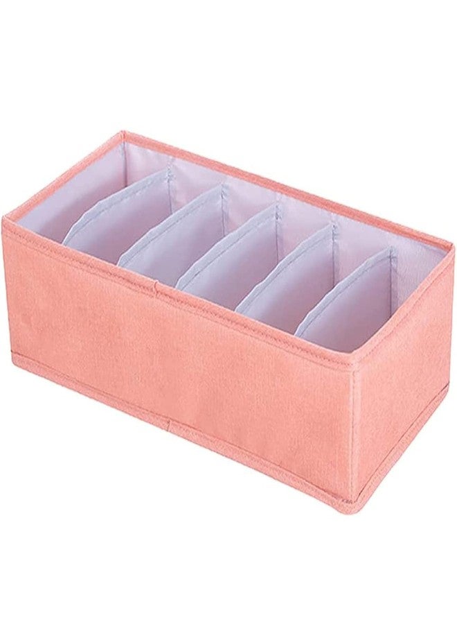 FORKLS 6-Grid Foldable Wardrobe Clothes Organizer | Space-Saving Closet Storage Solution - Image 1