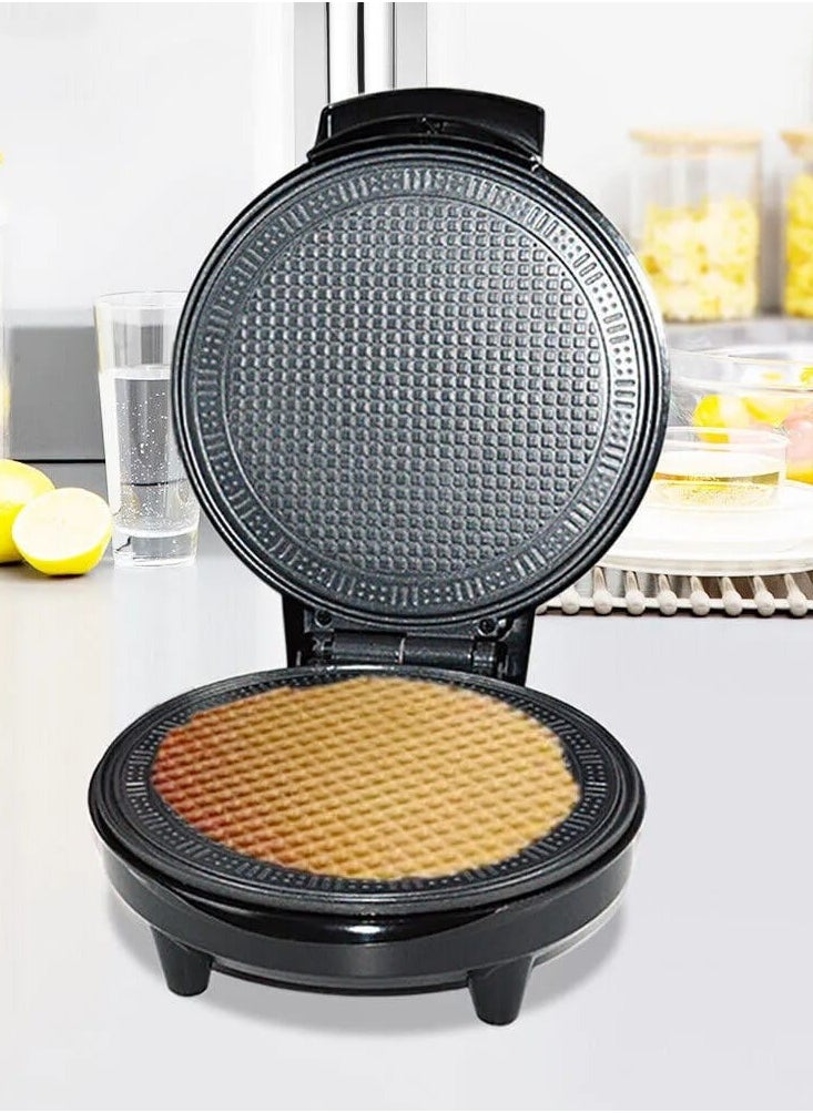 Generic - Ice Cream Cone Maker Egg Roll Machine Waffle Cone Maker, Homemade Electric Ice Cream Cone Baking Iron Machine 1200W Non-stick Coating - Image 1