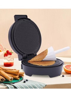 Ice Cream Cone Maker Egg Roll Machine Waffle Cone Maker, Homemade Electric Ice Cream Cone Baking Iron Machine 1200W Non-stick Coating