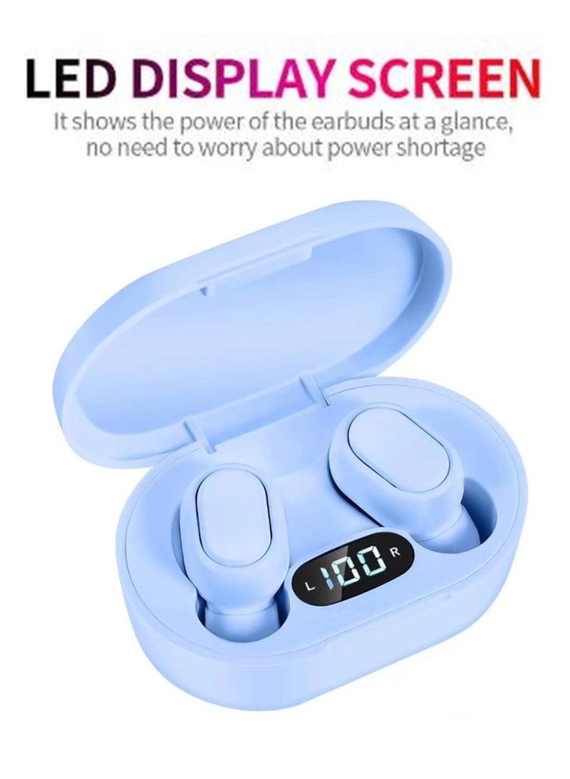 general Smart Earbuds E7S TWS Bluetooth Headphones Mini Earphones with LED Power Display, Built-in High-Definition Microphone, Intelligent Noise Reduction, HiFi Sound Quality, Deep Bass, Smart Touch Control - Image 4