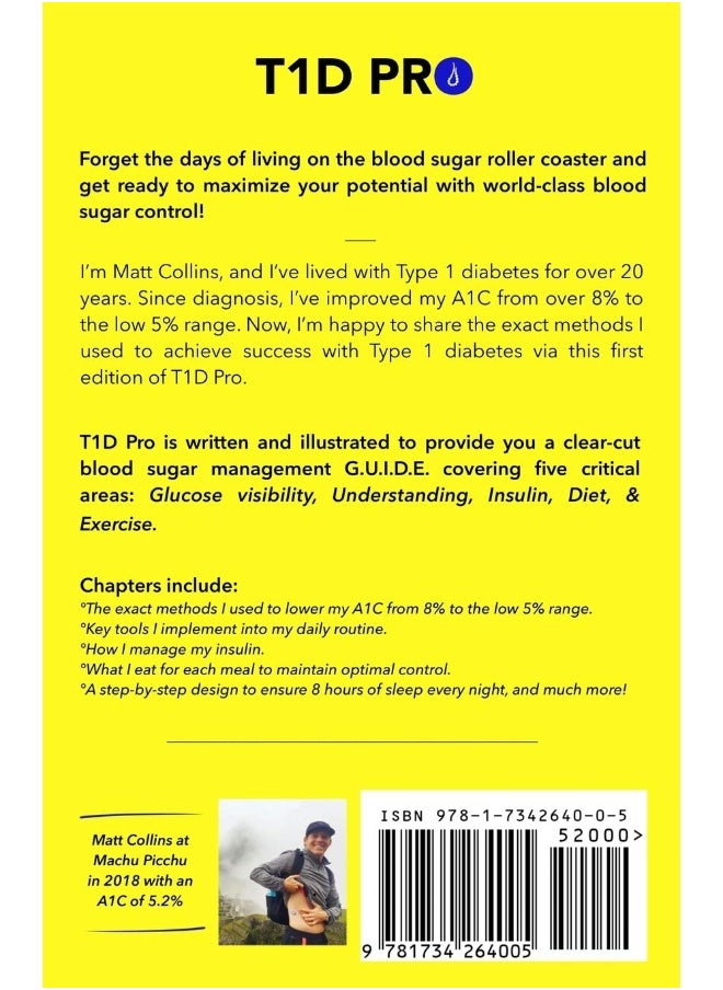 null - T1D Pro: Your G.U.I.D.E. to Type 1 Diabetes Management Achieve world-class A1Cs, sleep better, & live more! - Image 1