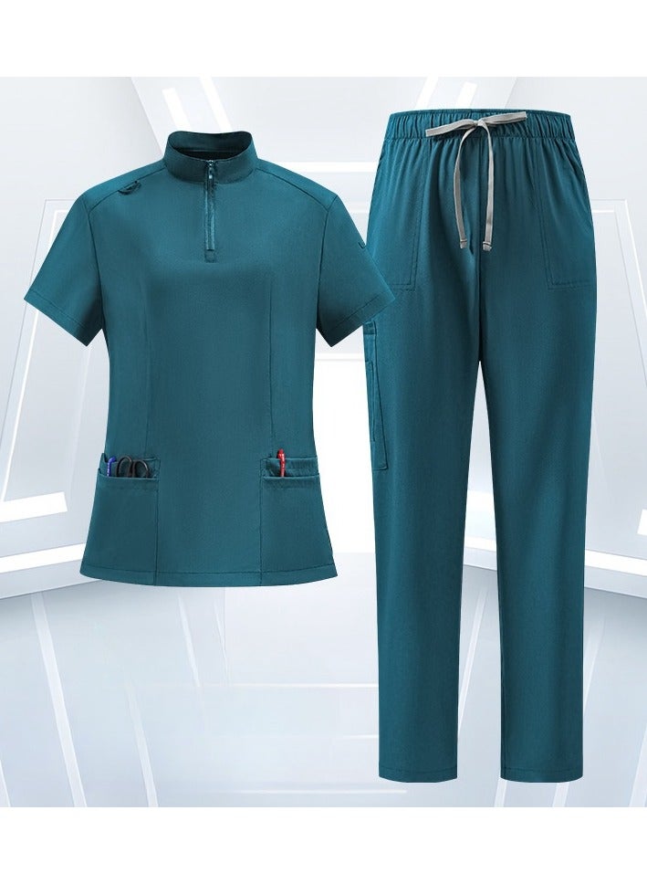 KUYING New Fashion Quick Drying Short Sleeved Pants Medical Work Clothes  - Image 1