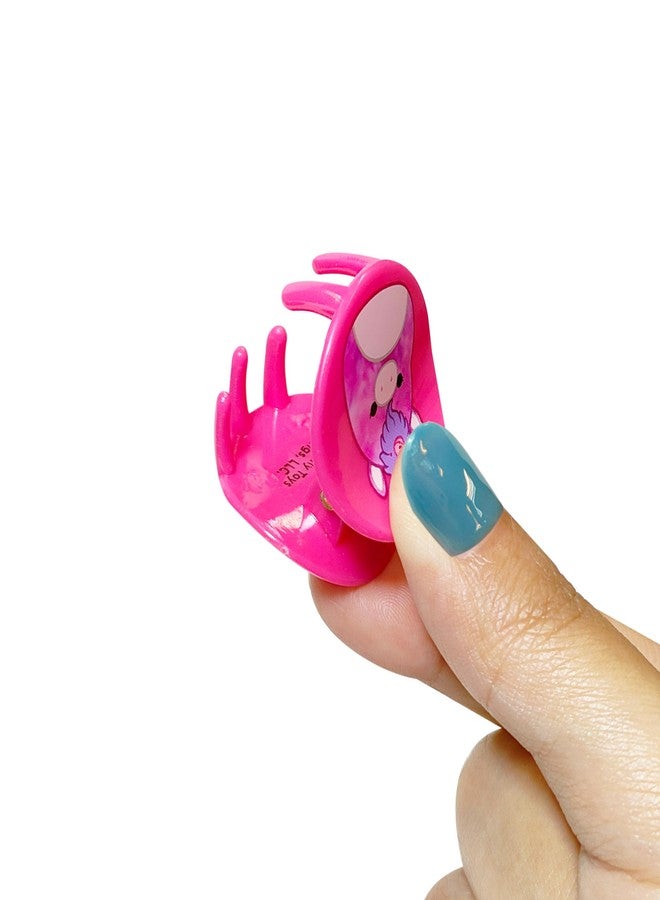 LUV HER Glam Up Your Look with Squishmallows Butterfly Hair Clips - 8 Cute Hair Clips with Small Claw Clips for Every Occasion - Multi Color - Ages 8+ - Image 4