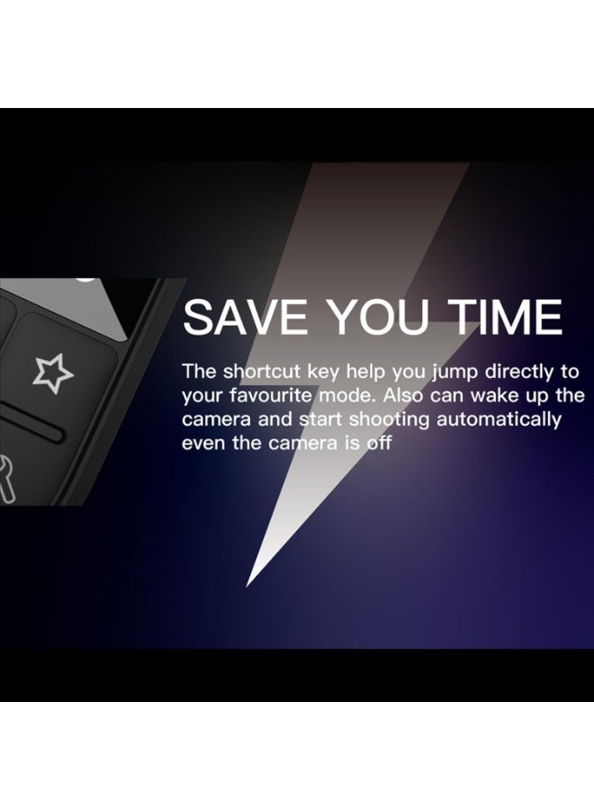 AIWANTO Wireless Smart Remote Control for GoPro Hero 12/11/10/9/8 & Max – LED Color Screen, 50m Range, Built-In Battery, Wrist Strap & USB Charging Cable - Image 3