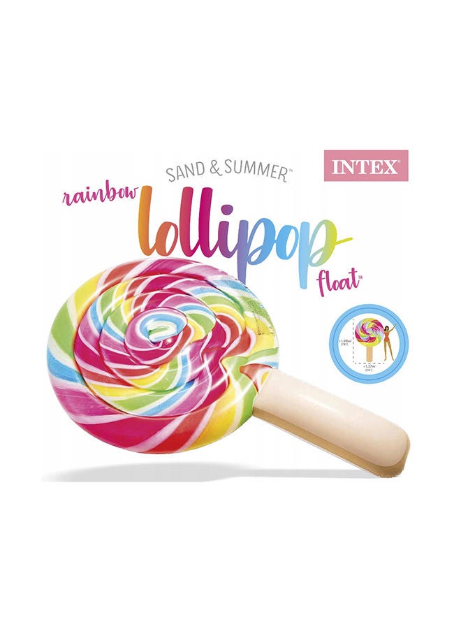 INTEX Rainbow Lollipop Float 198x127x24cm - Image 5