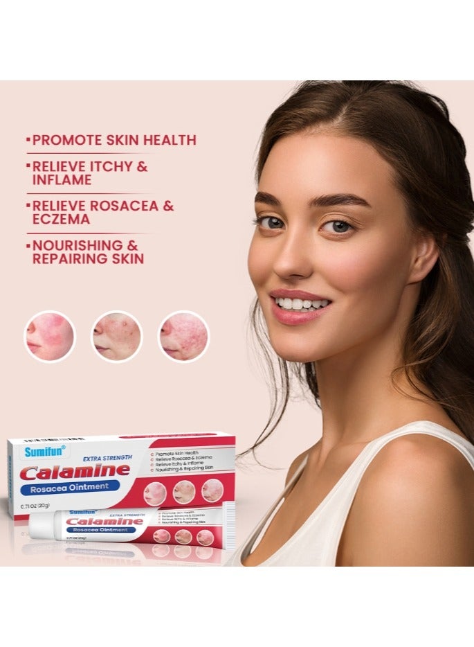 سوميفون مرهم الكالامين الوردي يخفف الأكزيما الوردية بقوة إضافية 20 جرام - Image 2