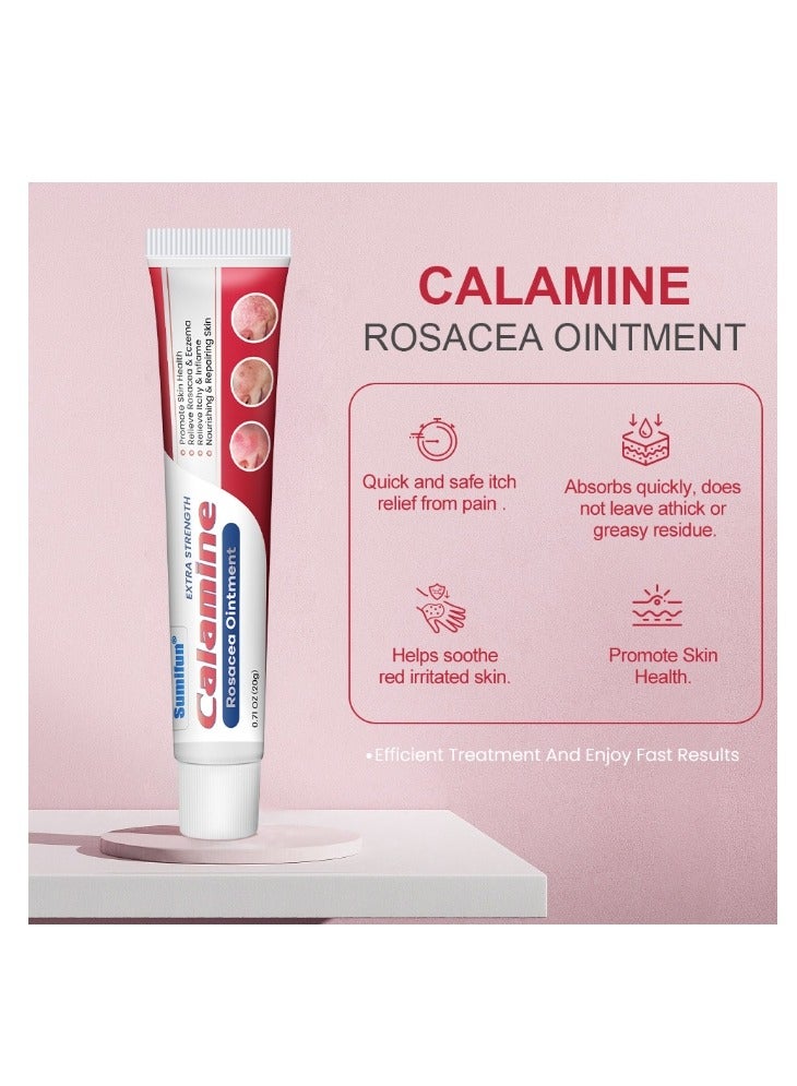 سوميفون مرهم الكالامين الوردي يخفف الأكزيما الوردية بقوة إضافية 20 جرام - Image 4