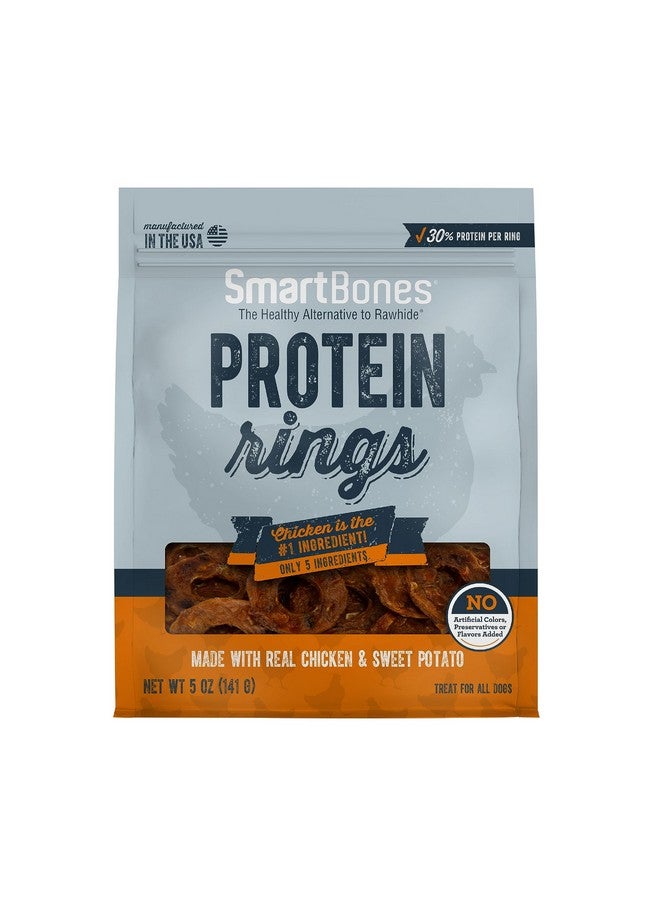 SmartBones Protein Rings with Real Chicken and Sweet Potato, 5 OZ - Image 1