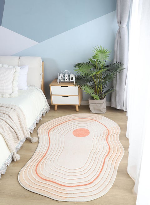 Super Soft Alien Print Area Rug - All-Over Pattern Living Room Bedroom Carpet, Non-Slip Plush Home Decor Rug for Kids Room Nursery 150*100cm