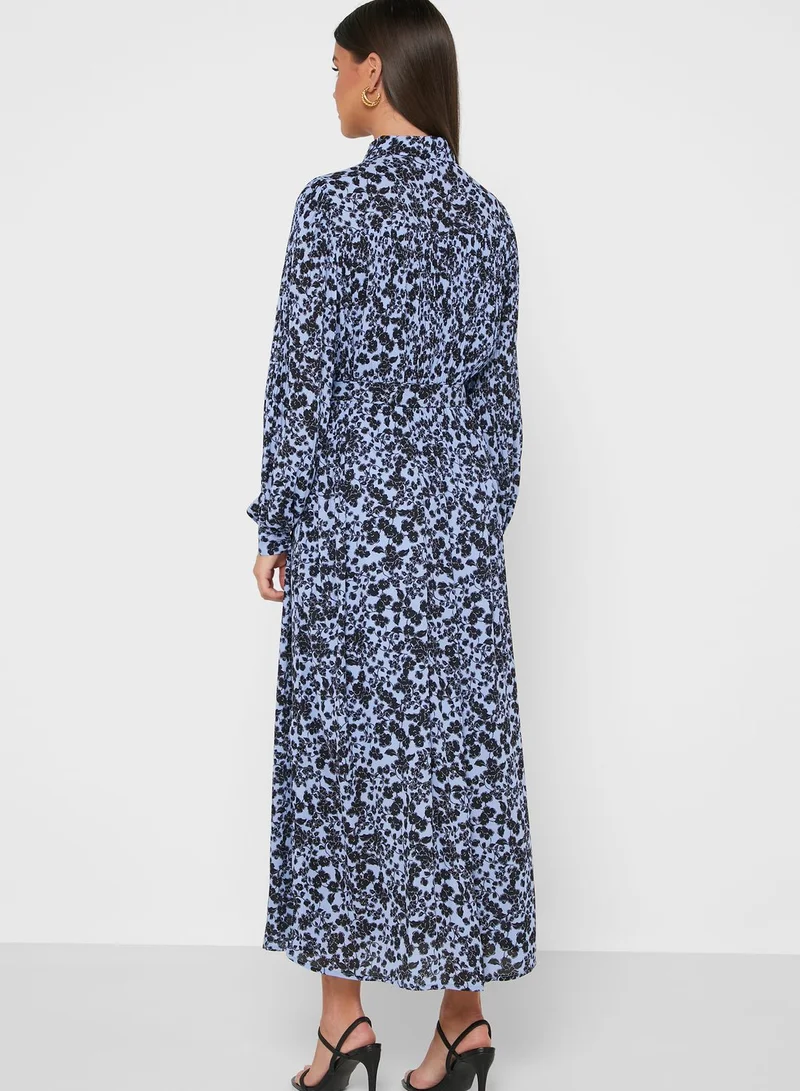 فيرو مودا Pleated Shirt Dress