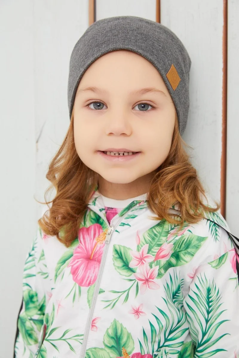 Babygiz Girl's Smoked Hat Beanie Handmade Cotton Camisole